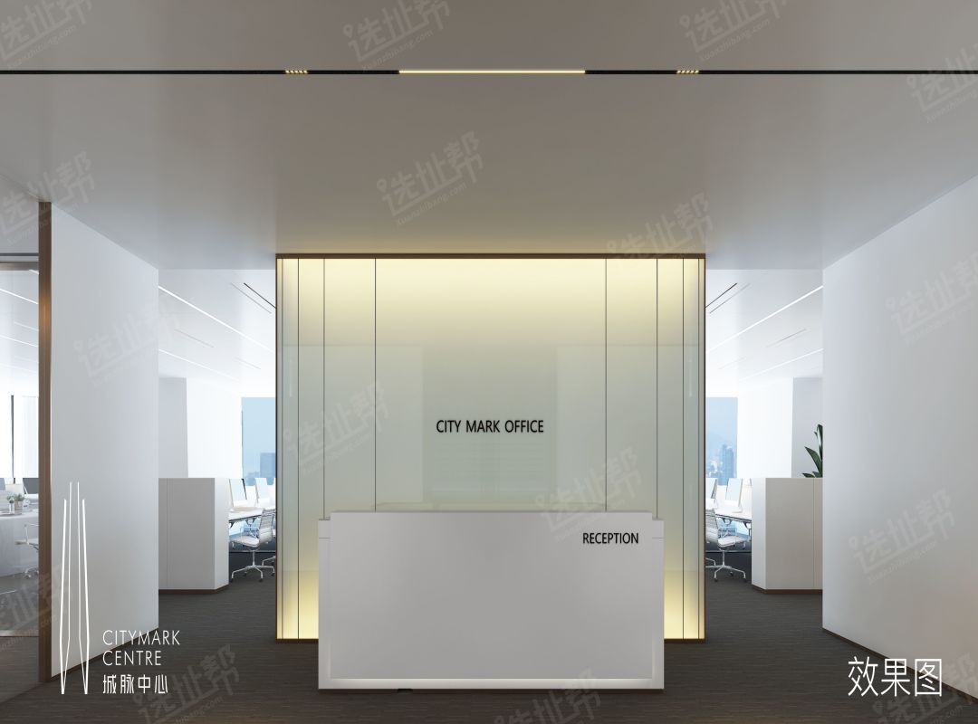 城脉中心 罗湖地铁 高区800平租金180/平 标杆楼宇  
