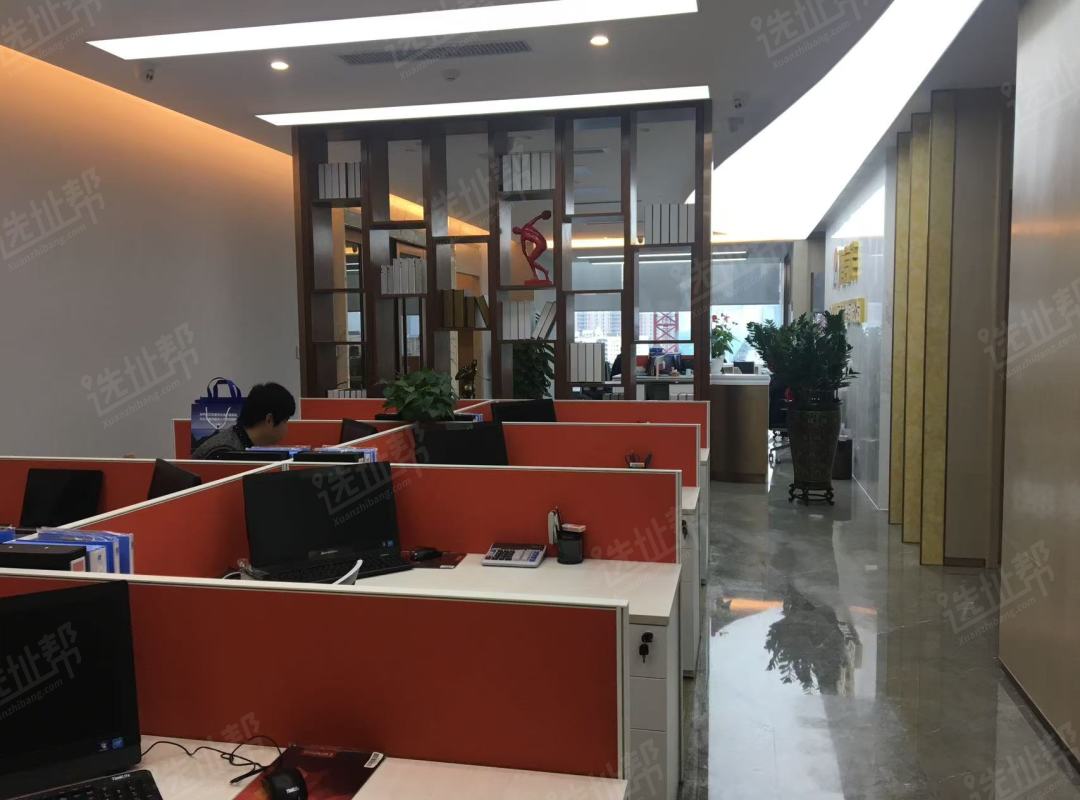 车公庙京基滨河时代大厦，460平，精装修，一手直租