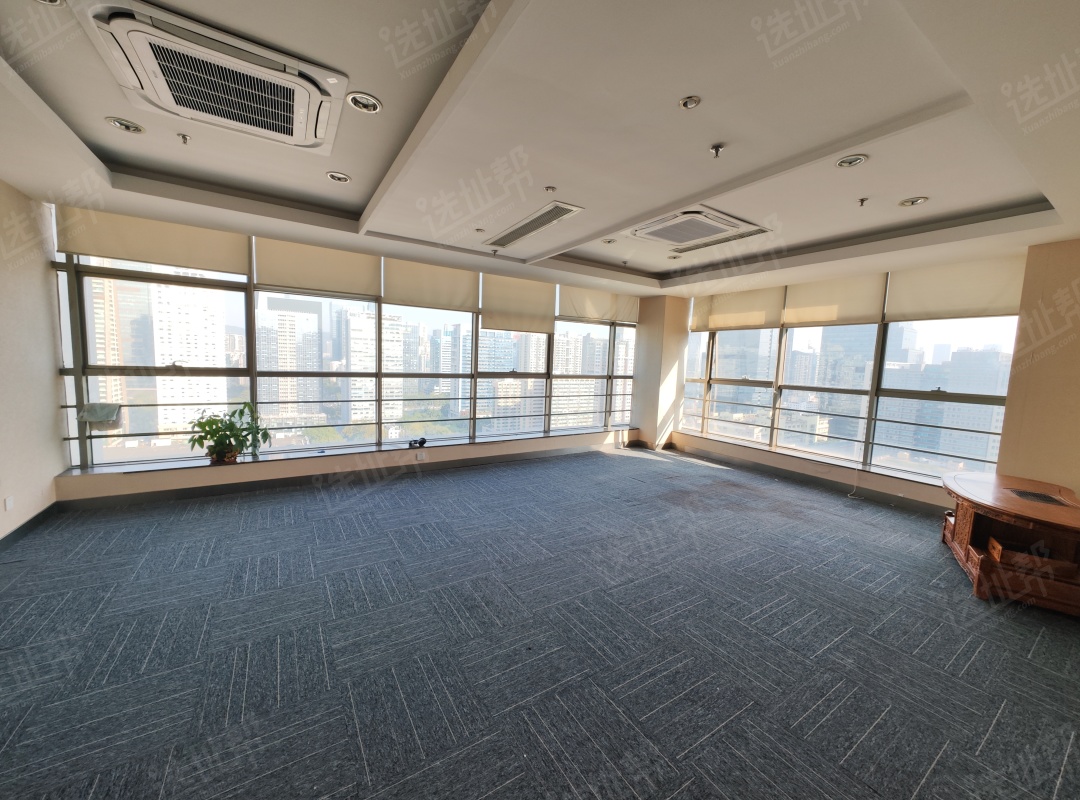 车公庙海松大厦高层，345平，特价100元/平，一手直租