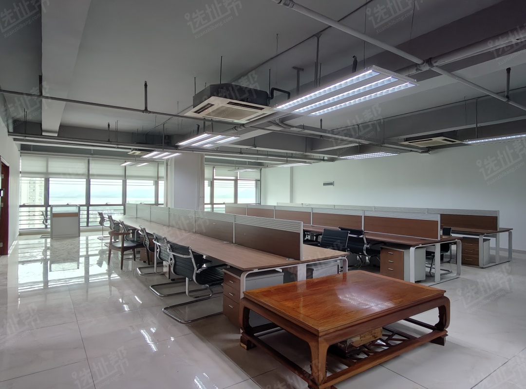 车公庙深业泰然大厦，精装320平，一手直租