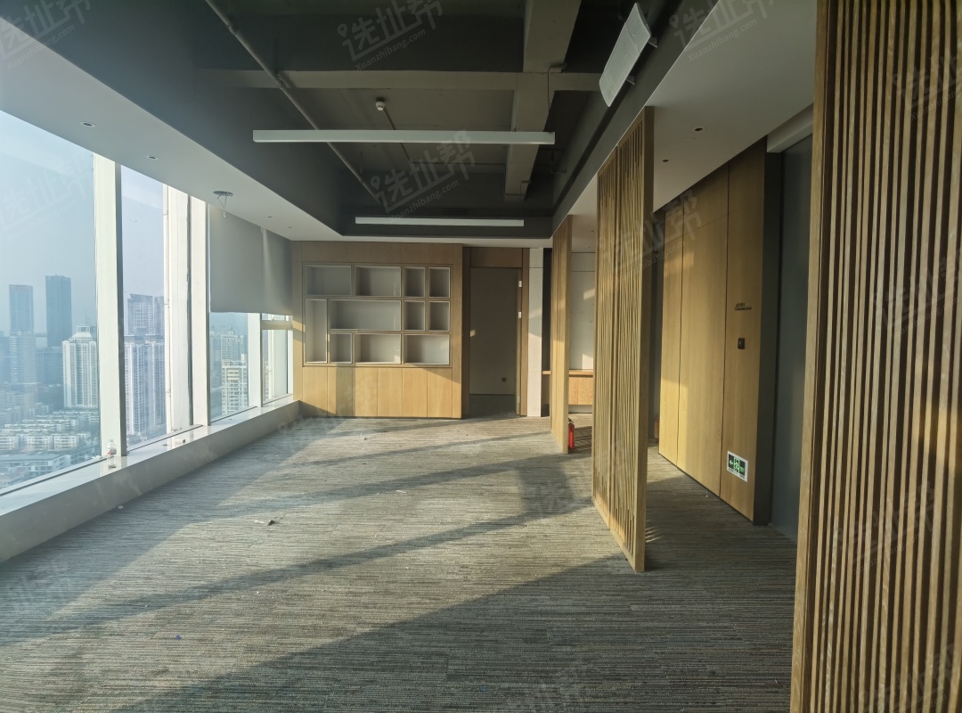 福田区委双地铁口，新天世纪高层310平，一手直租