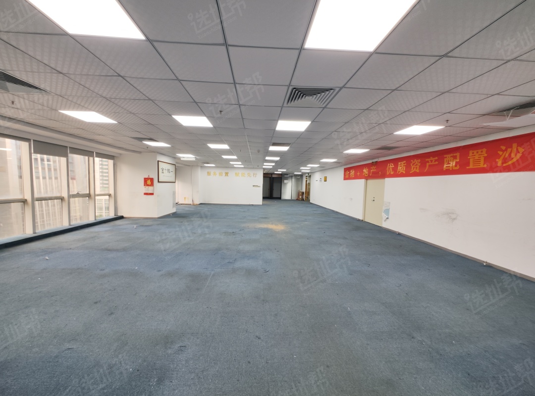 福田CBD中心区，商会中心388平，精装一手直租，价格面议