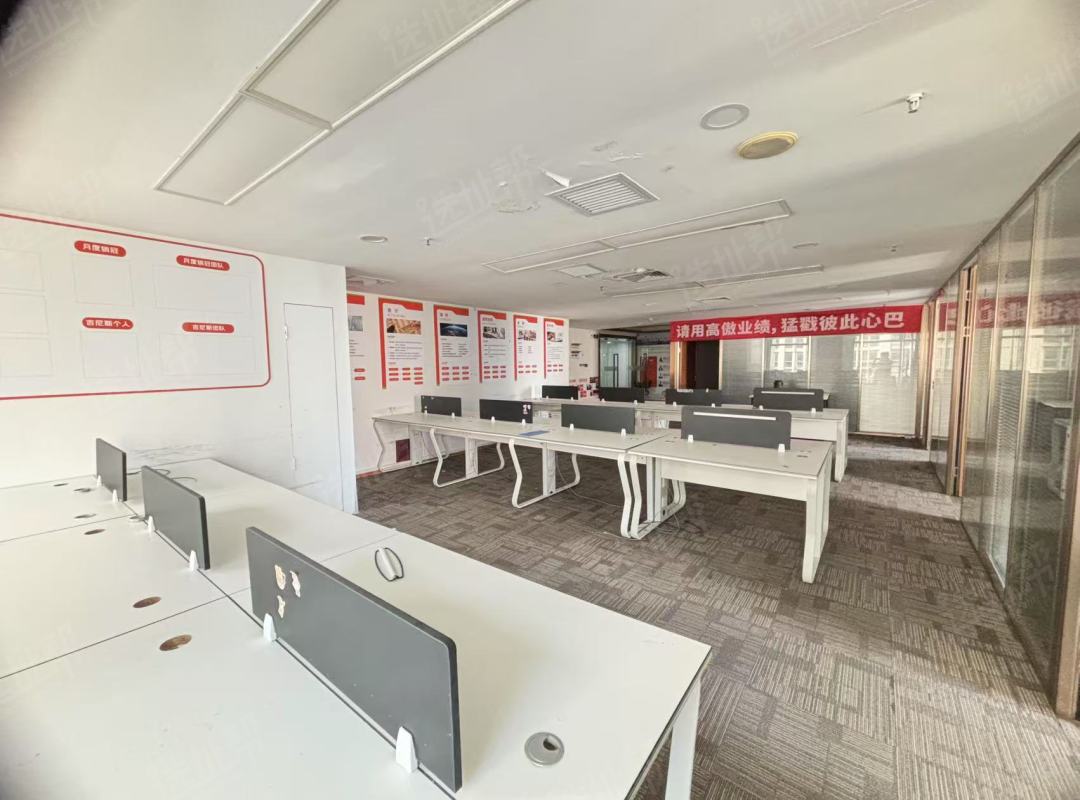 福田高铁站旁，卓越大厦230平，精装修，一手直租